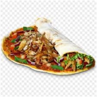 Turkse pizza met keuze uit doner, kip of shoarma